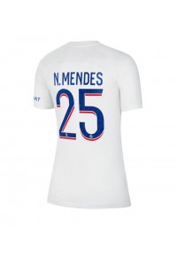 Paris Saint-Germain Nuno Mendes #25 Voetbaltruitje 3e tenue Dames 2022-23 Korte Mouw